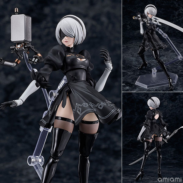 2B(ヨルハ二号B型) NieR：Automata Ver1.1a 再販 figma ノンスケール 塗装済み可動フィギュア マックスファクトリー（Max Factory）【PR】